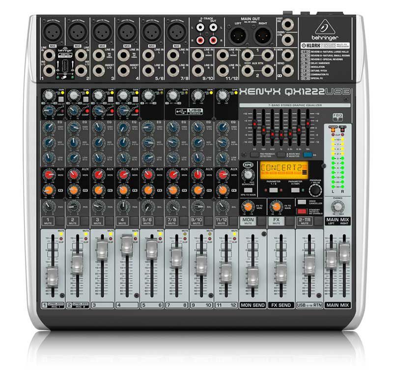 Mezclador Xenyx QX1222USB