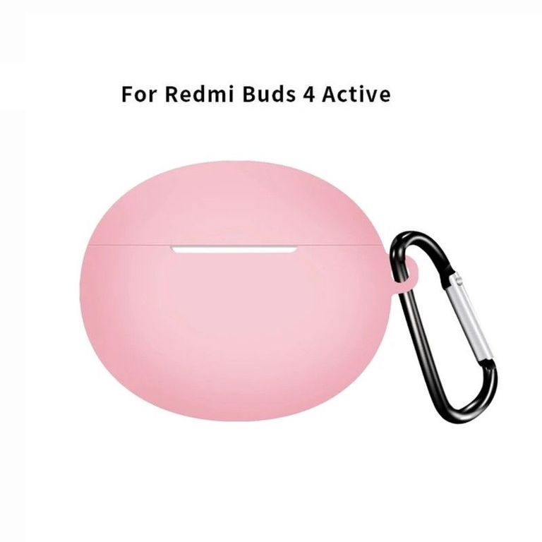 Funda o Cover de Silicona Para Xiaomi Buds 4 Active - Rosa