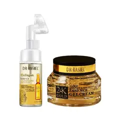 GENERICO - Limpiador Facial de Colágeno + Gel Facial Antiedad 24k