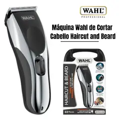 WAHL - Maquina de Cortar Cabello Haircut Beard de 22 piezas