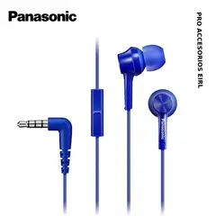 PANASONIC - Auriculares Comfort Fit TCM115 Comodidad y Calidad Azul