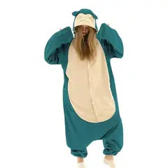 GENERICO - Pijama Snorlax Onesie Adultos Disfraz Pikachu Unisex