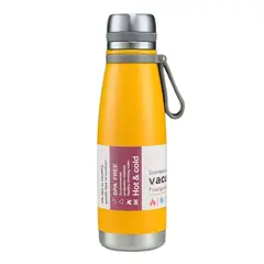 PENTHA - Termo Tomatodo De 1 Litro Acero Inoxidable Color Amarillo