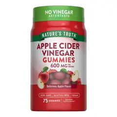 NATURE'S TRUTH - Vinagre de Manzana 600 mg 75 Gummies