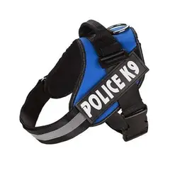 GENERICO - Pechera Arnes Ajustable para Perros - Azul XL
