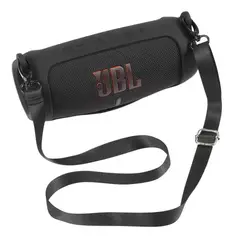 GENERICO - PROTECTOR FUNDA CASE DE SILICONA PARA JBL CHARGE 5 COLOR NEGRO