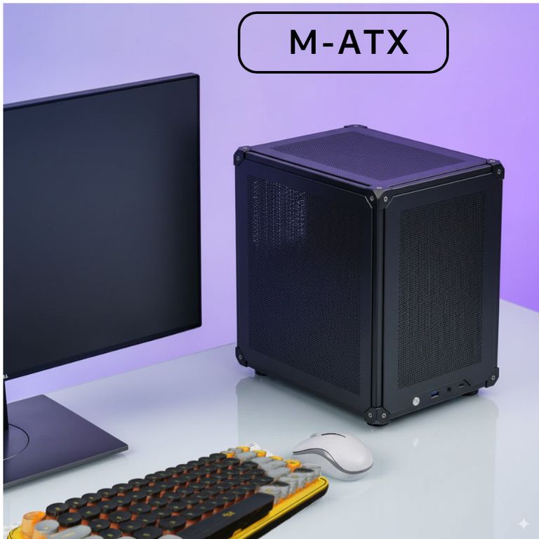 Case Jonsbo C6 Small Case Gabinete Pc Acero Mini Itx Matx