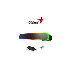 GENIUS - PARLANTE RGB BLUETOOTH Y ALAMBRICO SOUNDBAR 200BT