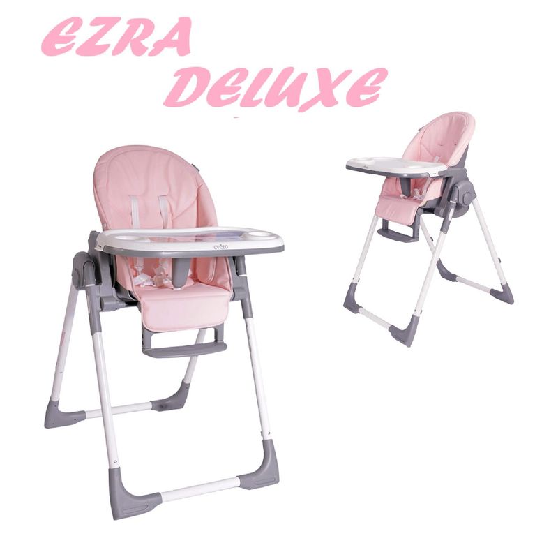 Evezo silla de comer Ezra Deluxe -Rosa