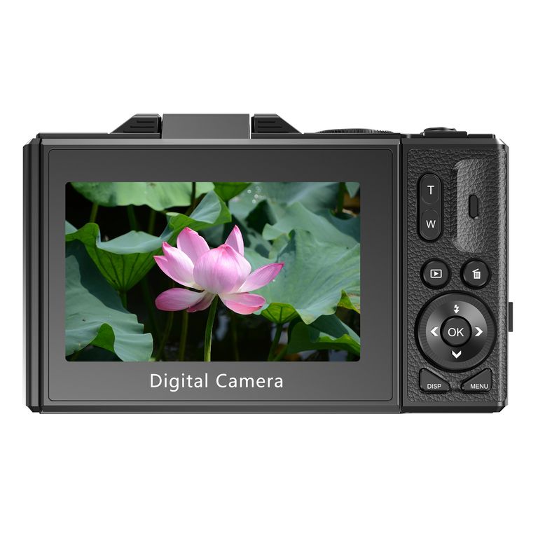 WIFI Cámaras digitales 6400W W1 Negro 64GB