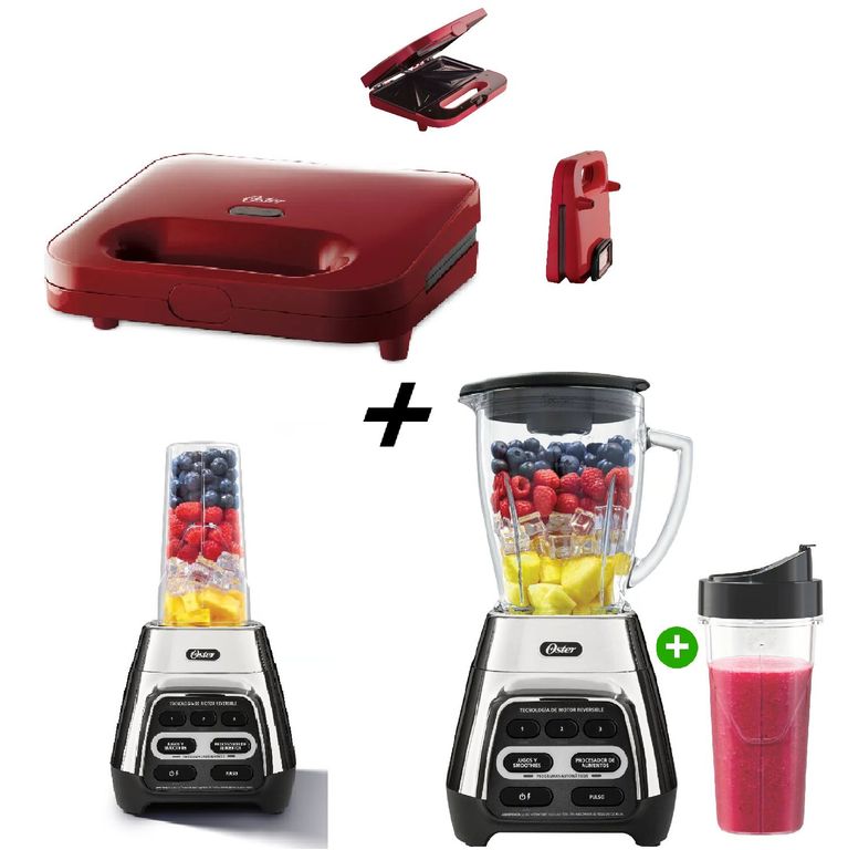 Licuadora Digital 700 Wats + Sandwichera 2885R