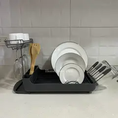GENERICO - Escurridor de vajillas copas Nórdic Gris