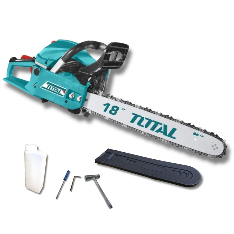 Motosierra a gasolina 18 46cc industrial Total