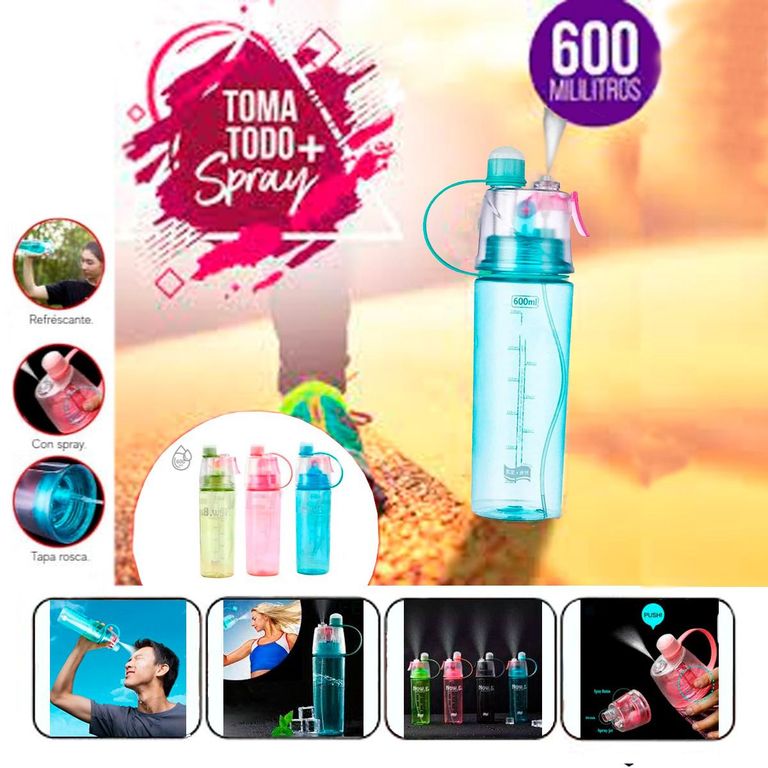 Tomatodo 600ml con Doble Salida a Chorro New- B