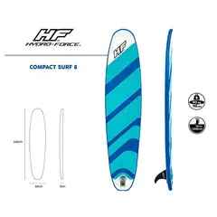BESTWAY - Juego de tablas de surf Hydro-Force azul