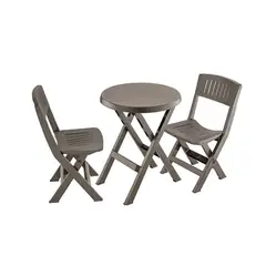 RIMAX - Set plegable mesa + 2 sillas