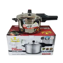 SUPREMO - Olla a Presión SUPREMA 5 Litros Acero Inoxidable SU-P006-5L