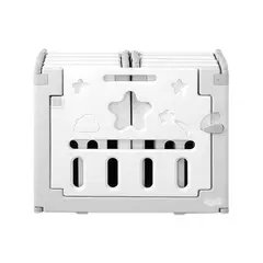 GENERICO - Corral plegable de bebe Luna Plomo Large para bebé