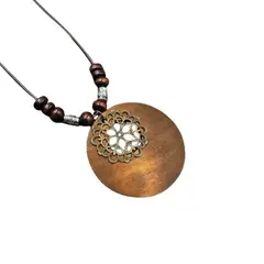 SHOPSMART - Collar Fia en Madera