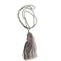 SHOPSMART - Collar Vera Cuentas y borla