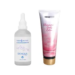 CHERIMOYA - Serum Facial Ácido Hialurónico + Crema Corporal Aroma Flores_.