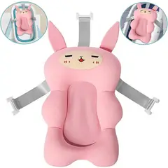 GENERICO - Almohadilla Cojín para Tina de Baño Rosado