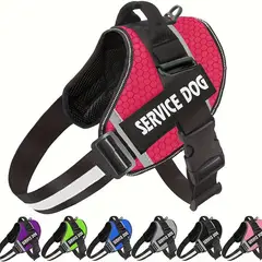 GENERICO - Arnes Pechera para Perro DE LONA T L NEGRO