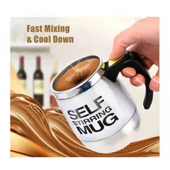 GENERICO - Taza Mezcladora Automática Blanco