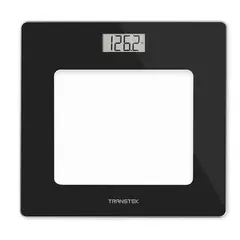 GENERICO - Balanza Digital 180 Kg Visor LCD con Cinta Metrica