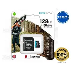 KINGSTON - MEMORIA MICRO SD 128 GB CANVAS GO PLUS