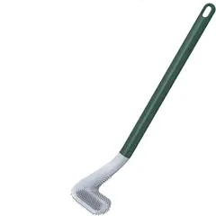 GENERICO - Cepillo de Silicona Limpieza de Inodoro Verde
