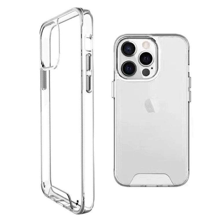 Case Transparente Compatible con iPhone 15 Pro Antishock