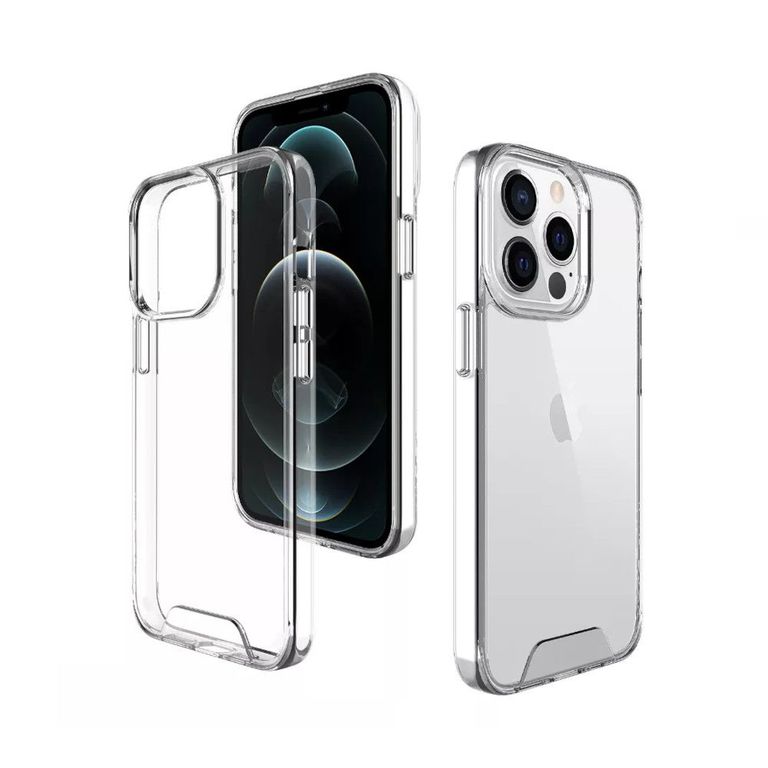 Case Transparente Compatible con iPhone 15 Pro Max Antishock