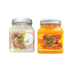 WOKALI - Exfoliantes Corporal a Base de Sal de Mar con Coconut & Miel Wokaly