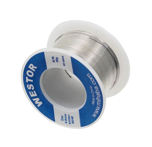 Rollo de Estaño 6040 08mm 50gr WT-50GR