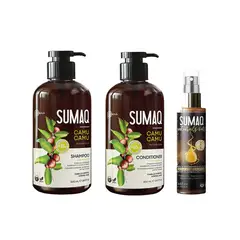 SUMAQ - Shampoo + Acondicionador Camu Camu + Spray Capilar Sacha Inchi