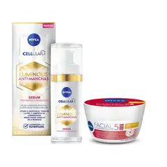 NIVEA - Crema Anti-Arrugas 50ML + Serum Luminous Antimanchas 15ML