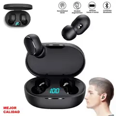 GENERICO - Audífonos Inalámbrico Bluetooth TWS E6S Música AU240006 Negro