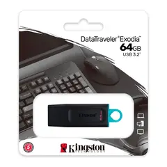 KINGSTON - Memoria Flash USB DataTraveler Exodia 64GB