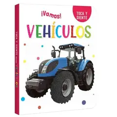 GENERICO - Toca y Siente Vehiculos libro sensorial texturas