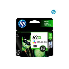 HP - Cartucho 62XL Tricolor C2P07AL original