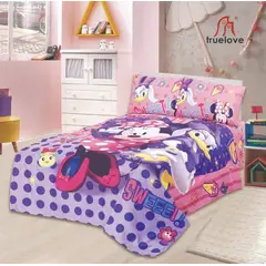 TRUELOVE - CUBRECAMA CON SHERPA DISNEY DE 1.5 PLZ