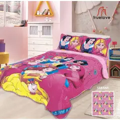 TRUELOVE - CUBRECAMA CON SHERPA DISNEY DE 1.5 PLZ
