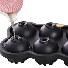 GENERICO - Molde de hielo en esfera x 6 unidades