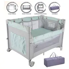 INFANTI - Cuna Corral Always TOGETHER Menta