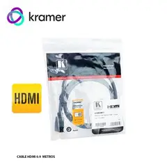 GENERICO - CABLE HDMI KRAMER C-HMHM-3 DE ALTA VELOCIDAD 3FT - 09M