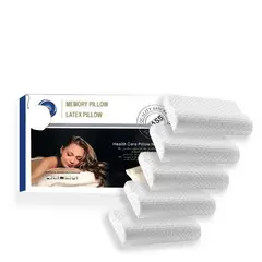 GENERICO - 5 almohadas viscoelásticas ortopédicas memory.