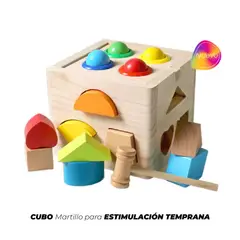 GENERICO - Cubo martillo Didácticos Abc