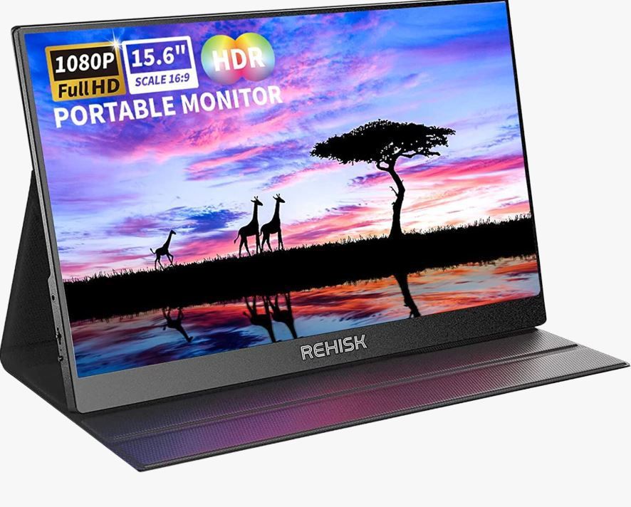 Monitor Portátil 15.6 FHD - Pantalla para PC o consolas (Full Cover)