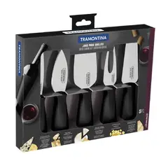 TRAMONTINA - Juego para queso de 5 PZ